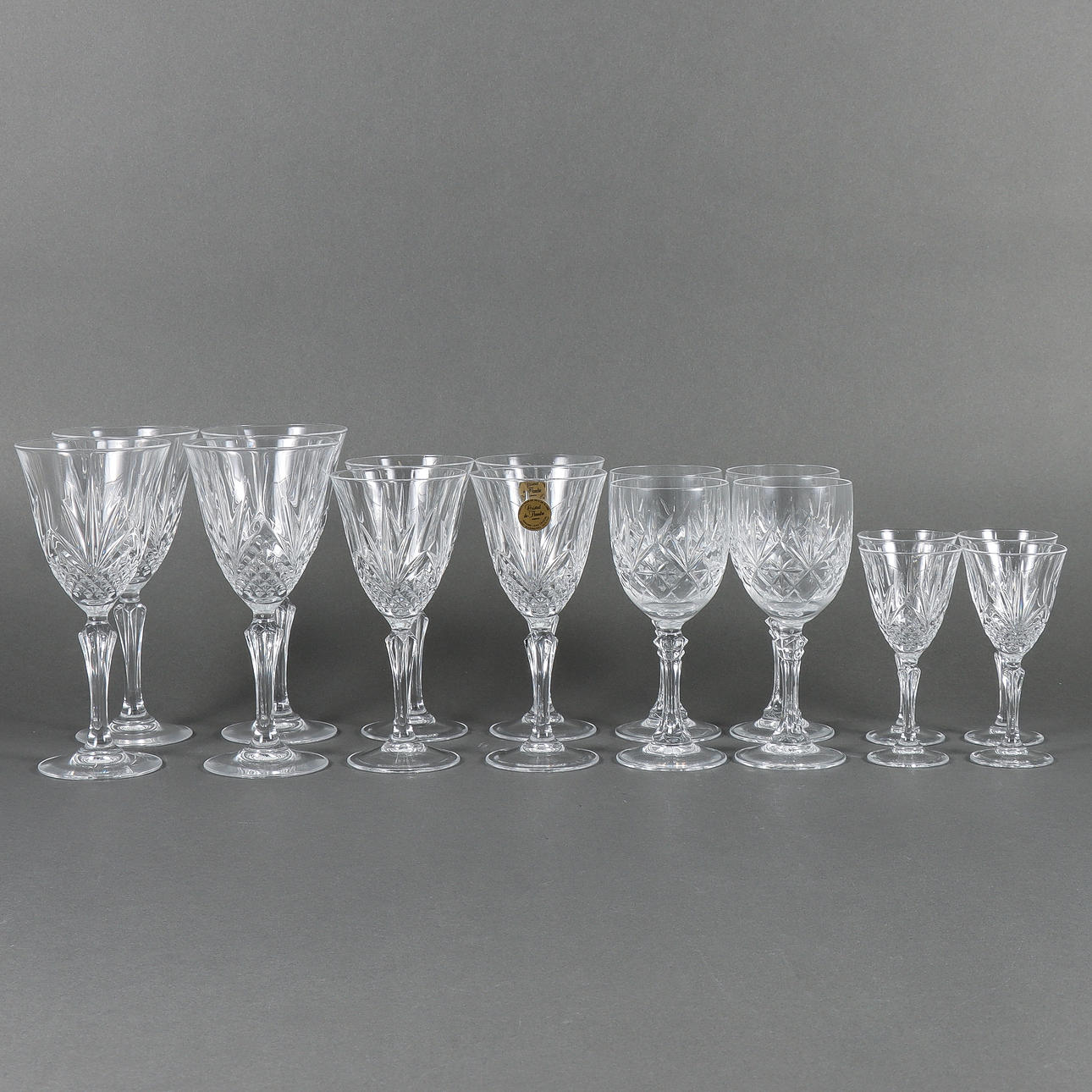 TABLEWARE glass different models.