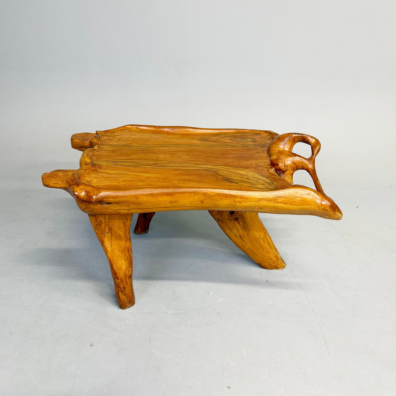 NATURALISTIC ROOT TABLE.