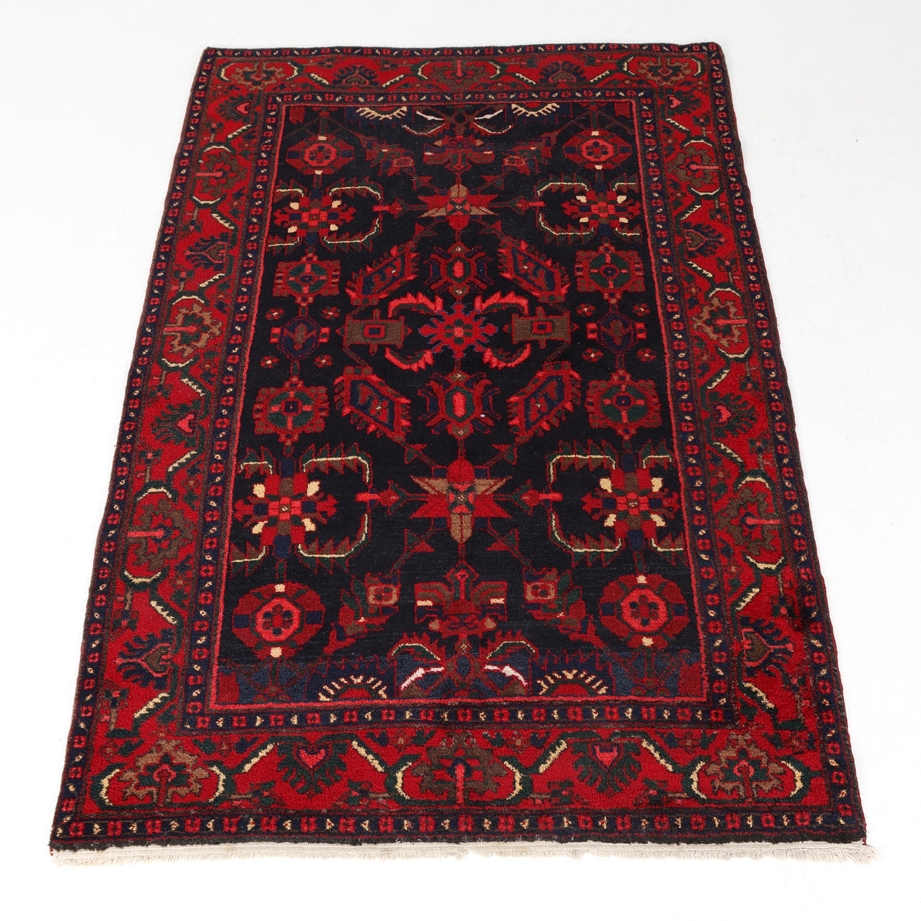 A CARPET, Persian, 212 x 142 cm.