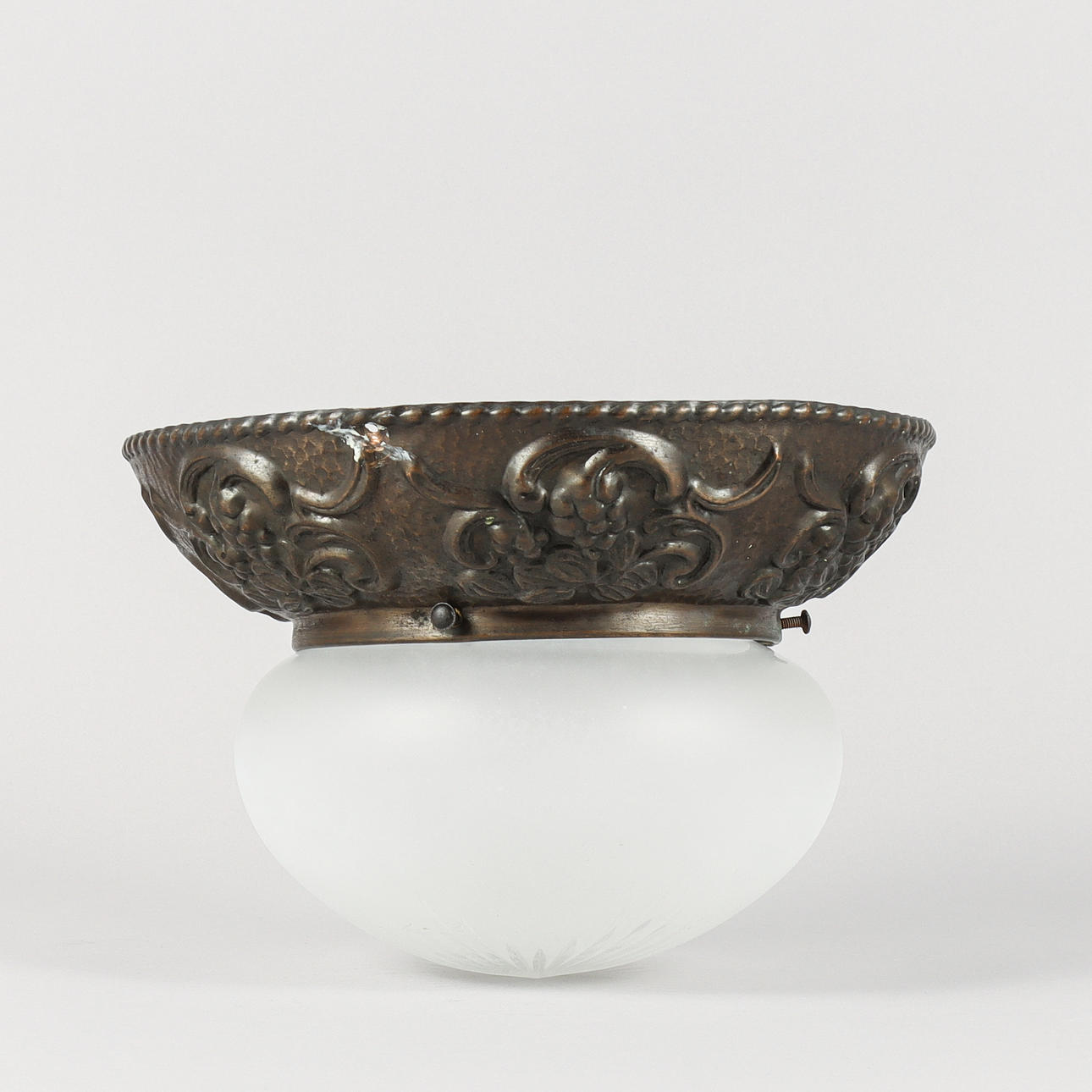 CEILING LAMP PARTS Jugend, copper.