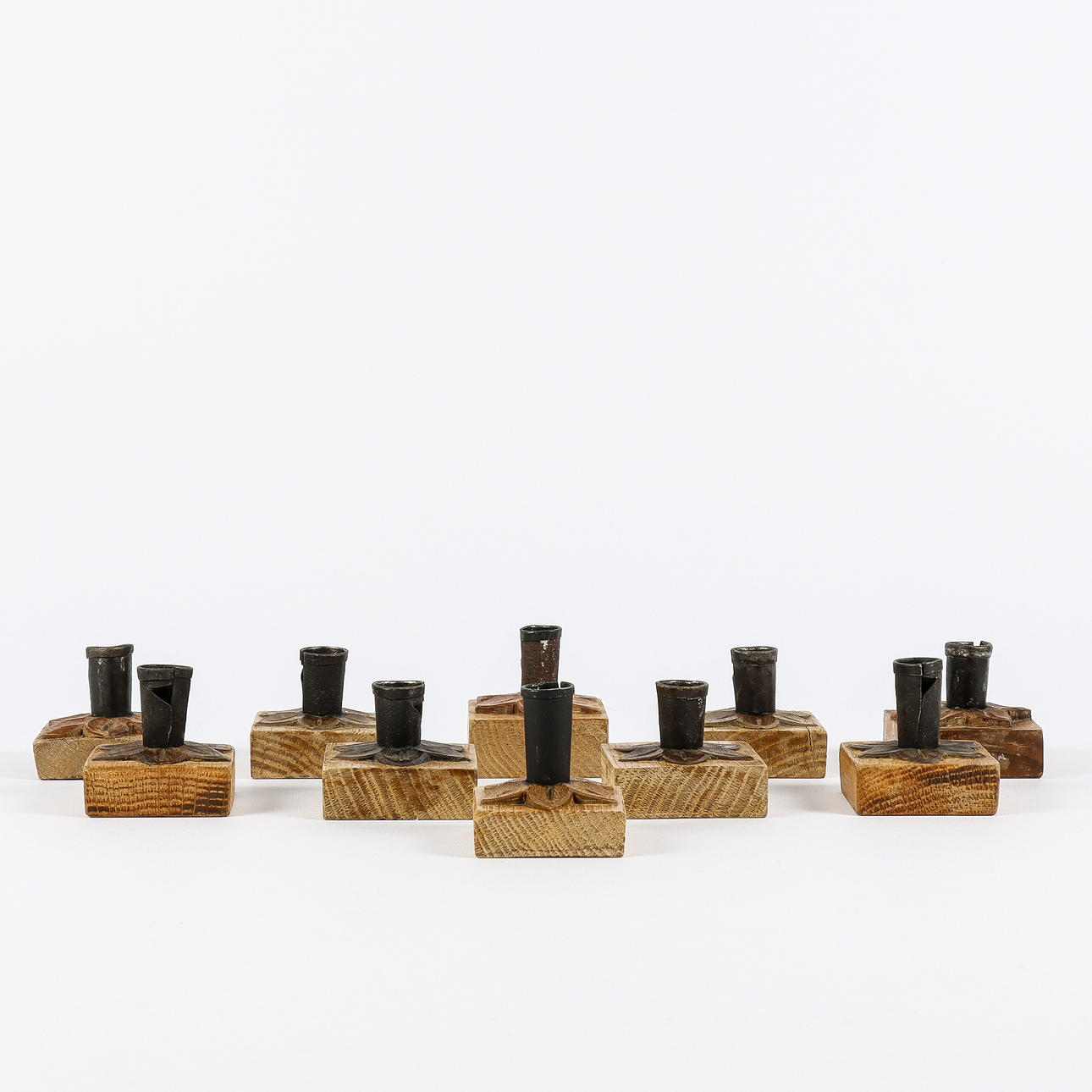 Candlesticks 10 pcs, Taserud Arvika.