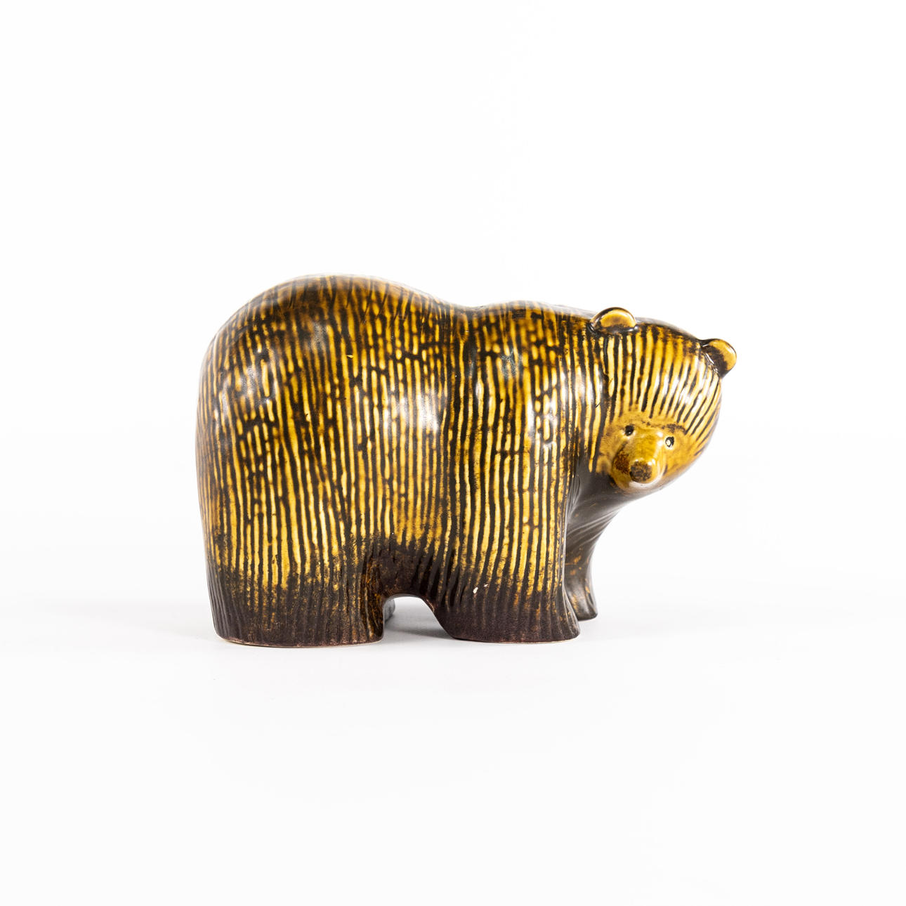 LISA LARSON. Figurine, bear, Gustavsberg.