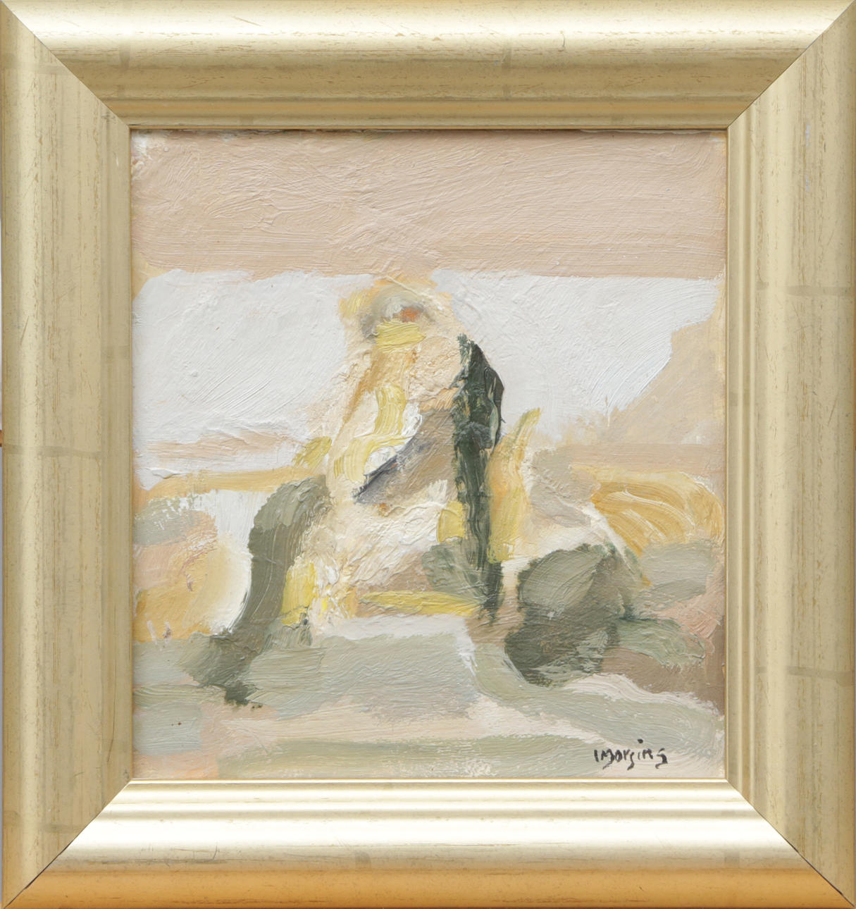 IVAR MORSING. OIL, on panel, signed.