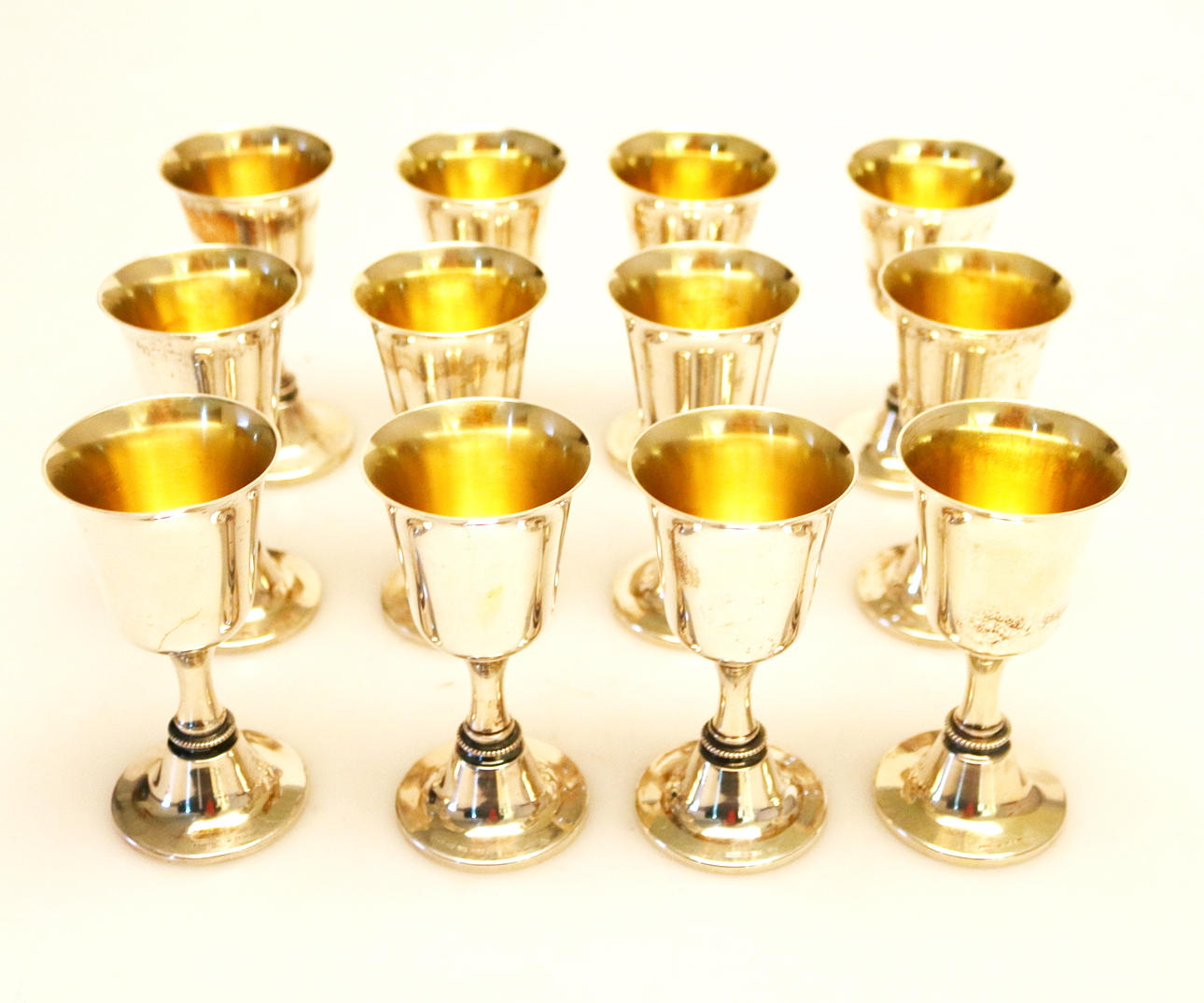 DRICKSGLAS, silver, 1900-talets andra hälft.