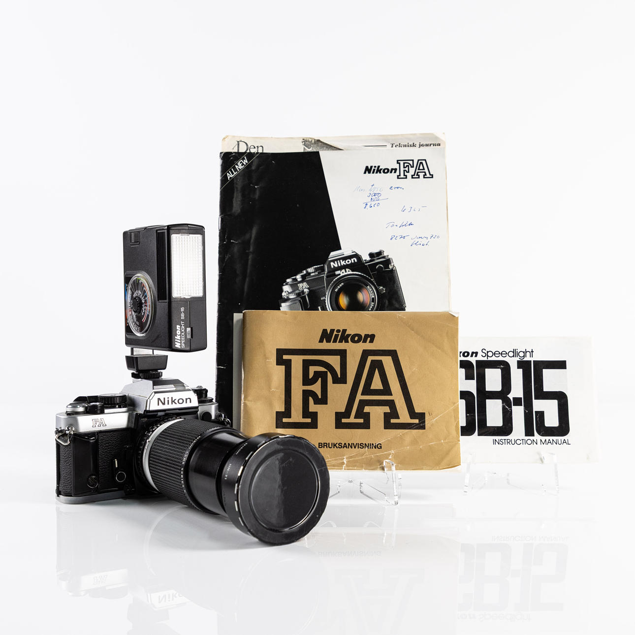 NIKON. FA, 75-150 mm, 80's, Japan.