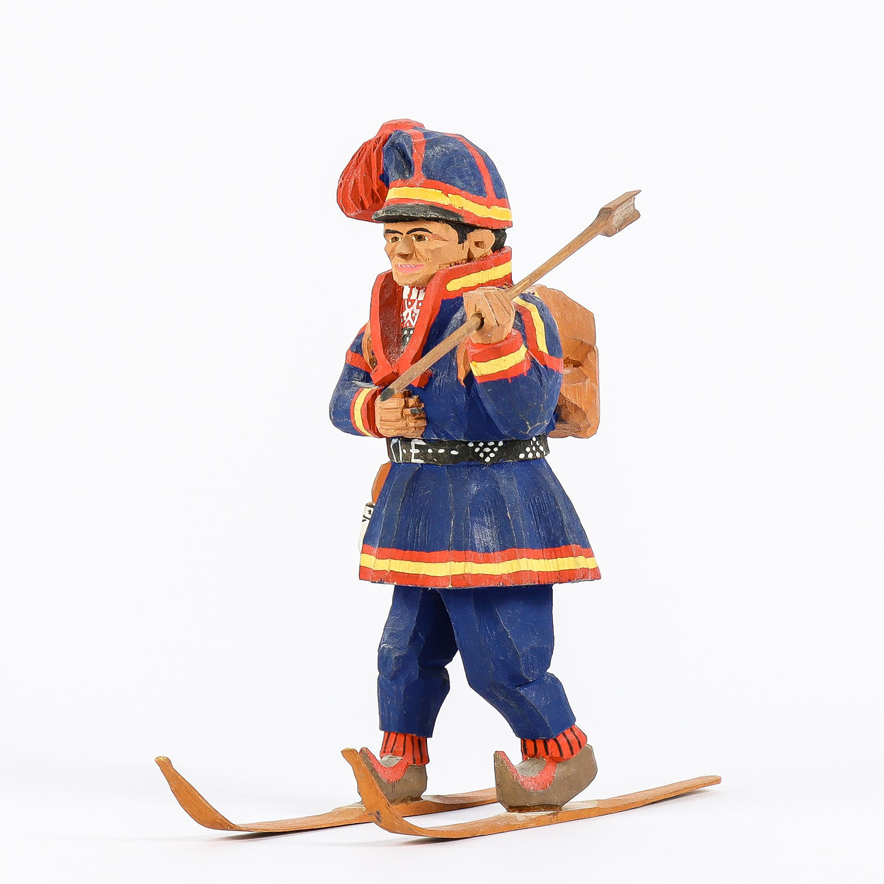 WOODEN FIGURE Gotthard Olofsson.