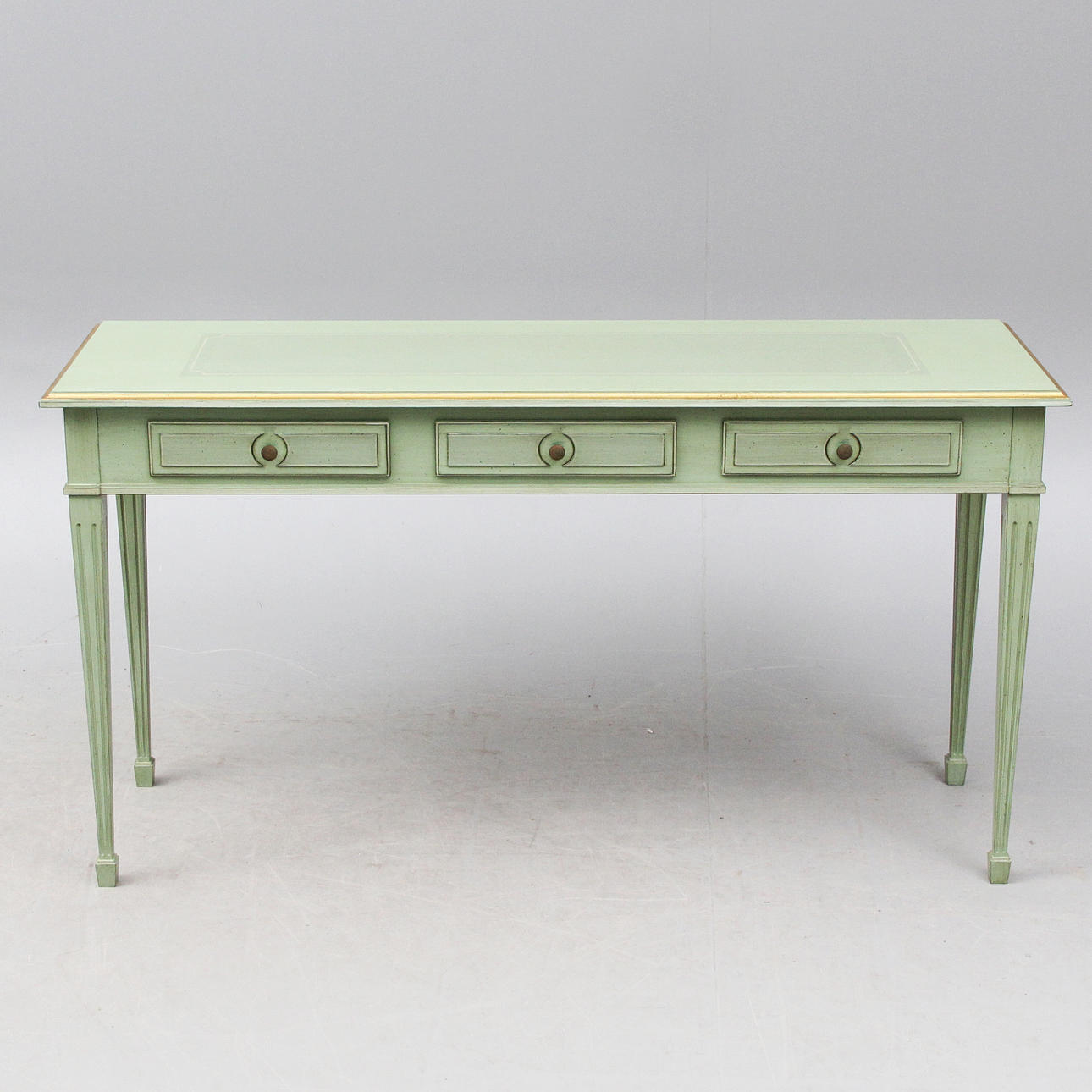 A SIDEBOARD, plaque signed KA Roos, Helsingborg.