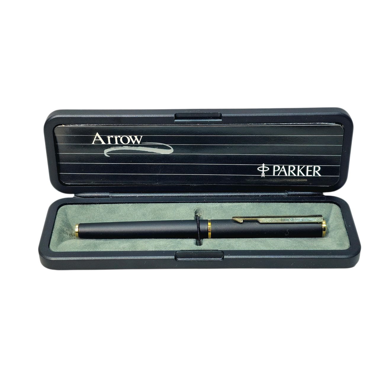 PARKER. Arrow model in black lacquer.