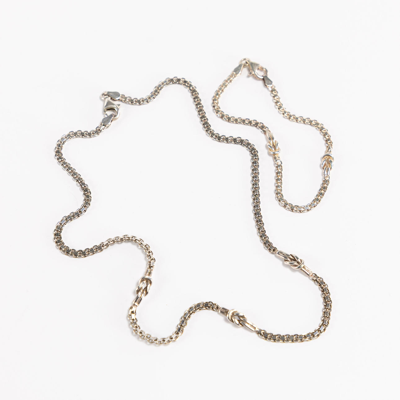 JEWELRY SET. 2 pieces, silver.