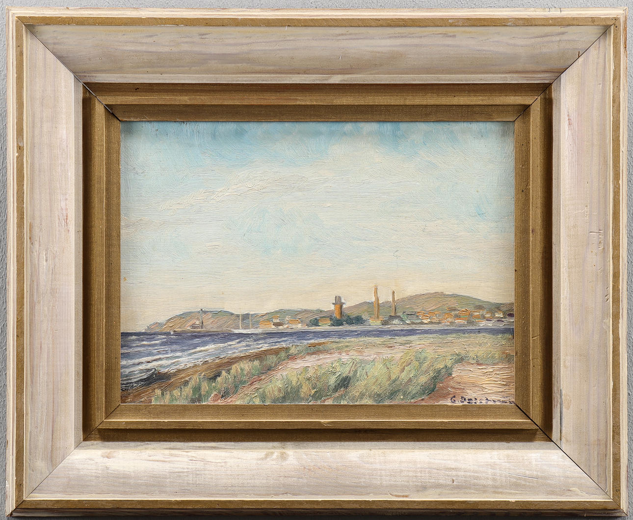 UNIDENTIFIED ARTIST, seascape, signed G Dalström.