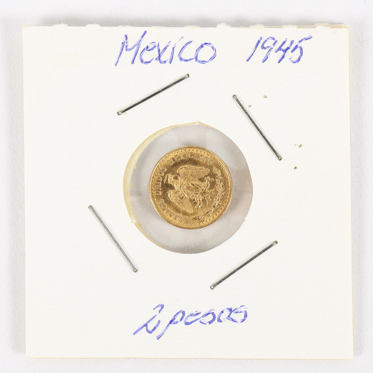 GULDMYNT Mexico 2 pesos 1945.