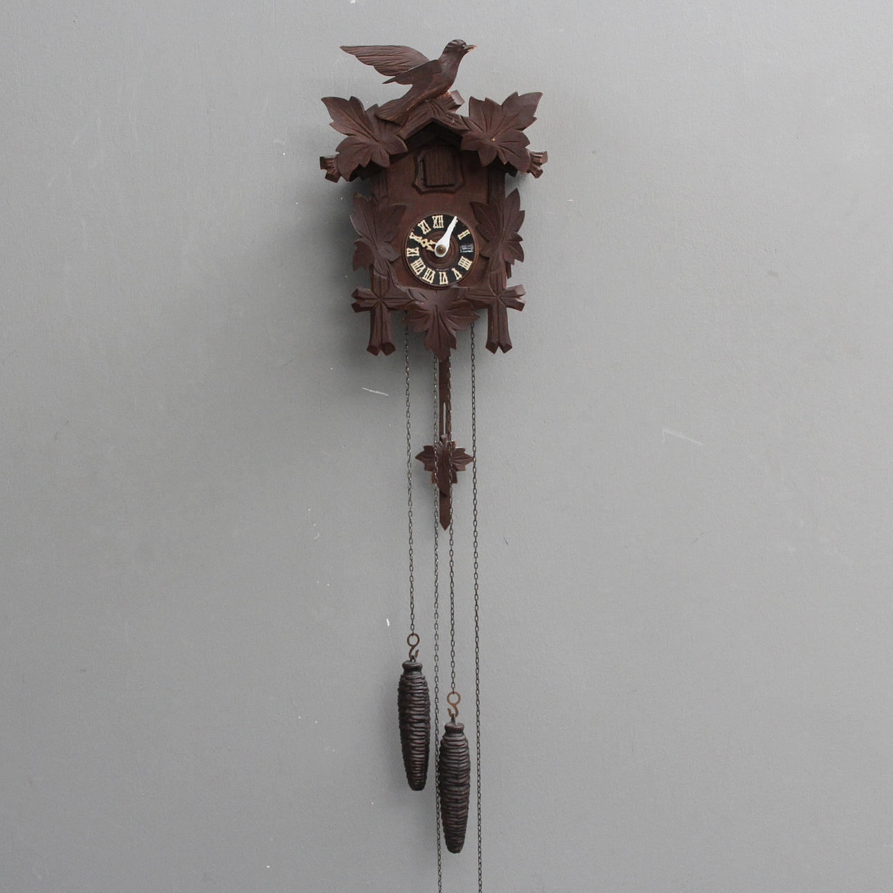 Wall clock, so called cuckoo clock.