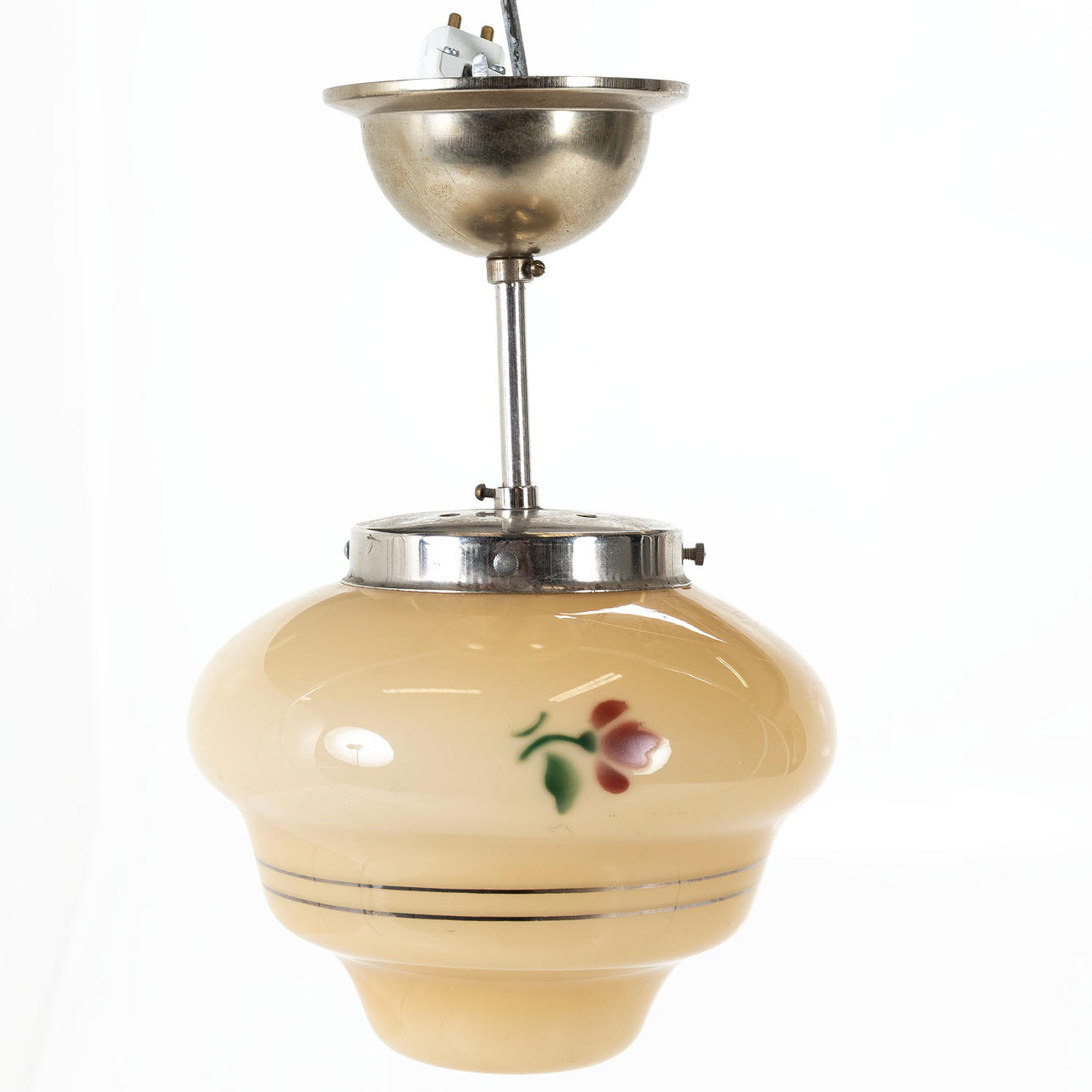 An Art Deco ceiling lamp, 1920/30s.