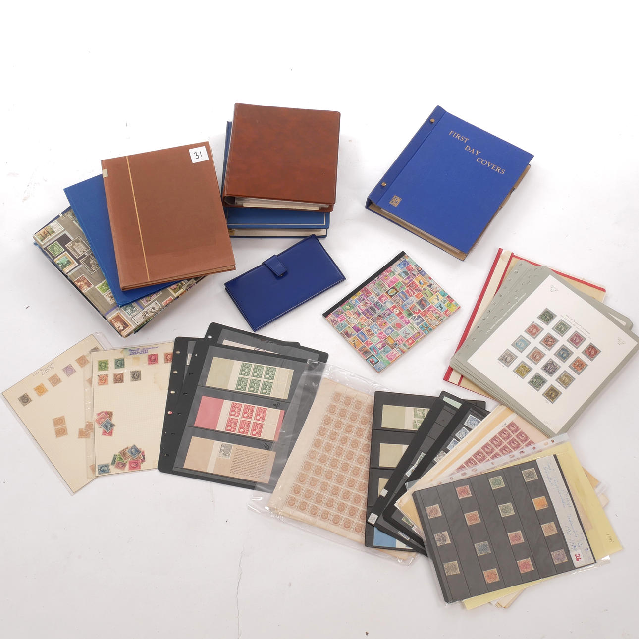 STAMP COLLECTION, Sweden.