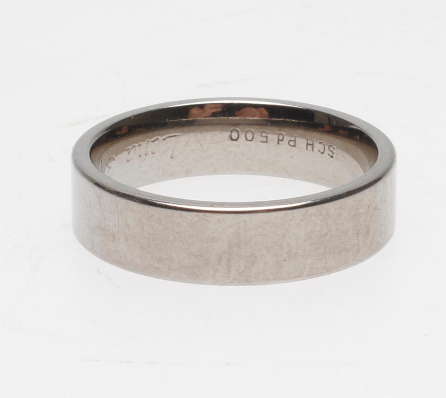 RING PALLADIUM, 7,5 GR.