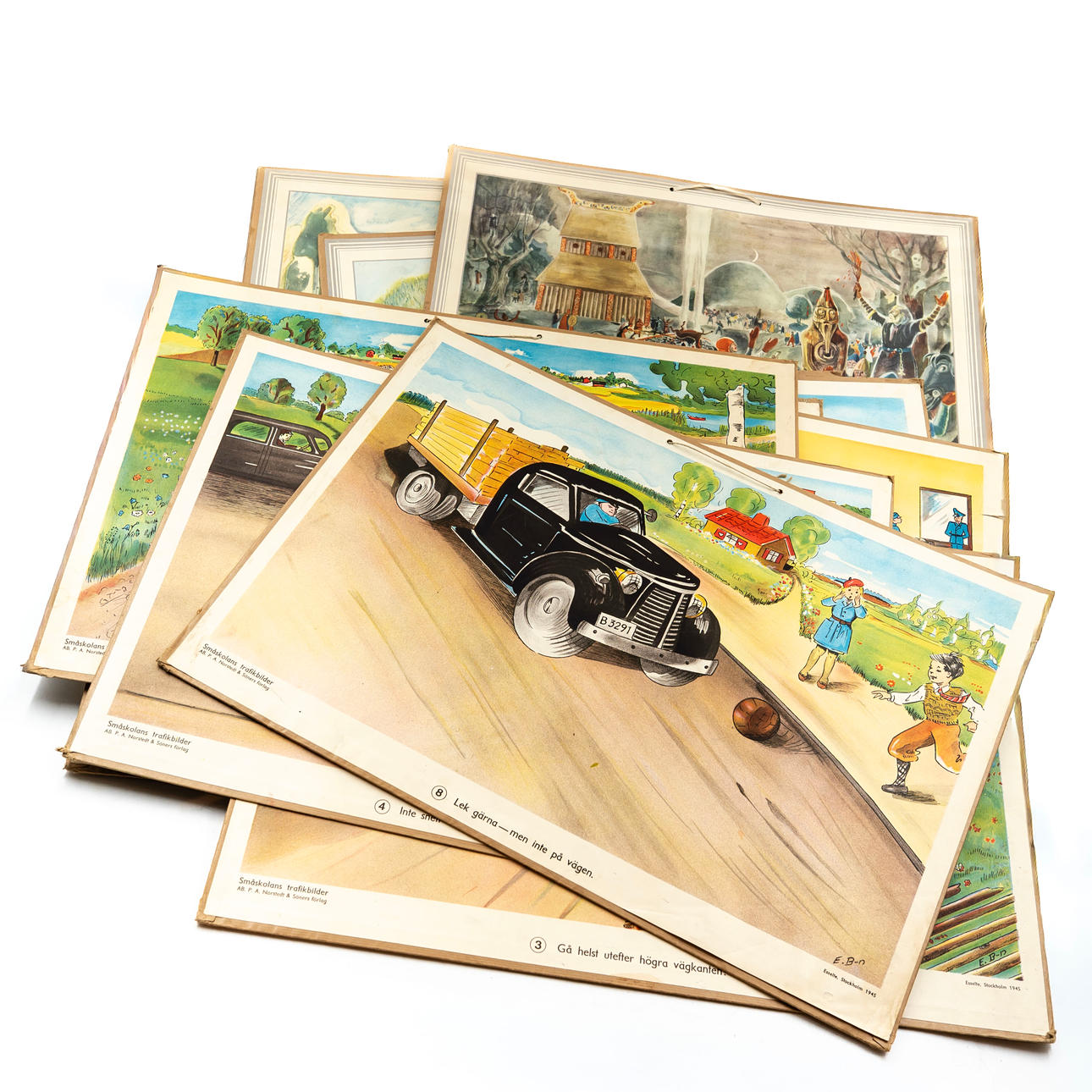 SCHOOL PLANS (11 pieces).