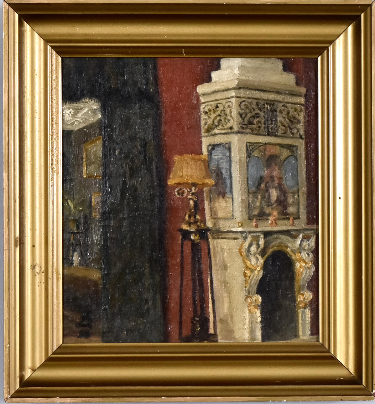 OIDENTIFIERAD KONSTNÄR. Oil on canvas.