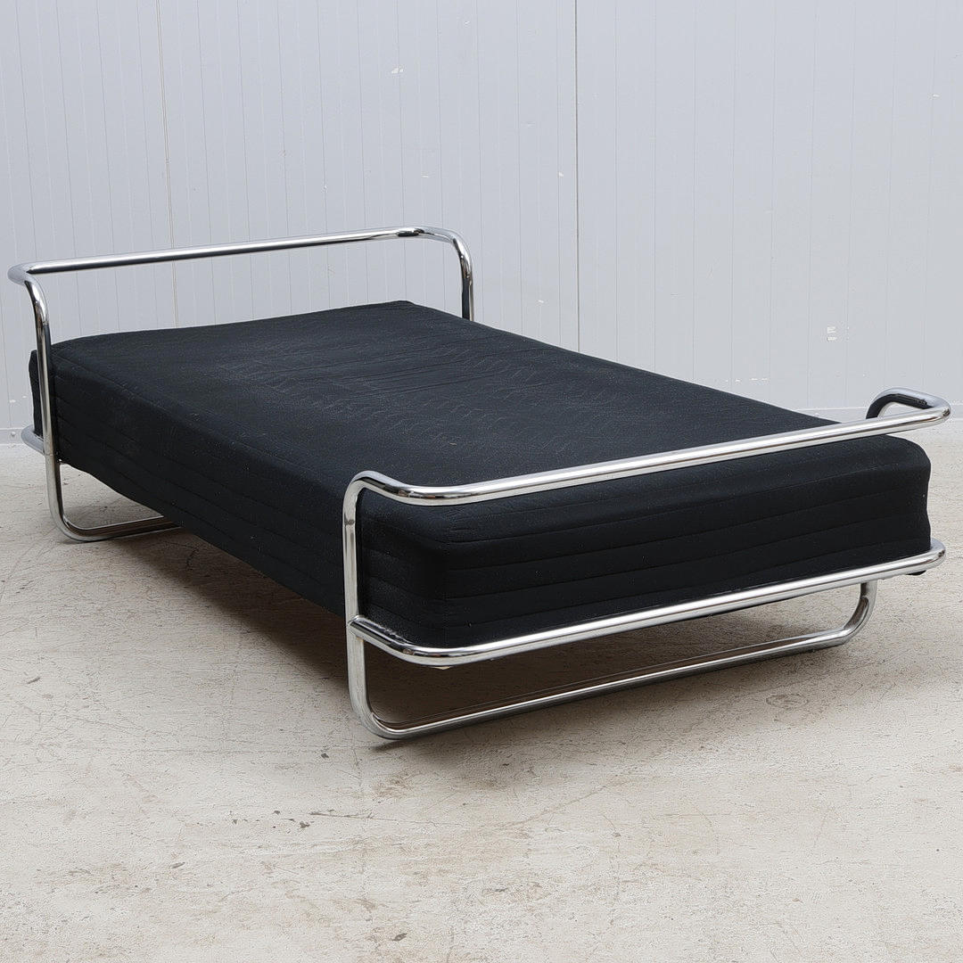 KNUT HAGBERG. A 1980s IKEA “Kromvik” bed.