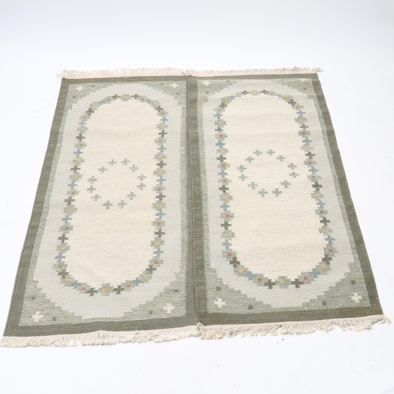 ROLLA CARPETS, A PAIR, gallery model.