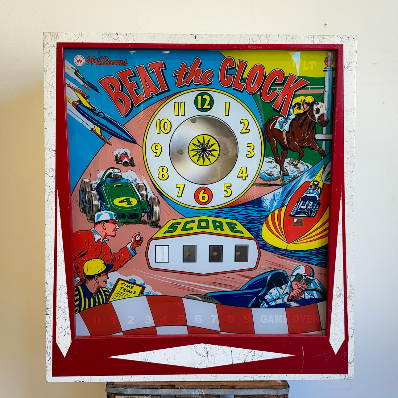 WALL DECORATION, Beat the Clock”, self-made, Sweden.