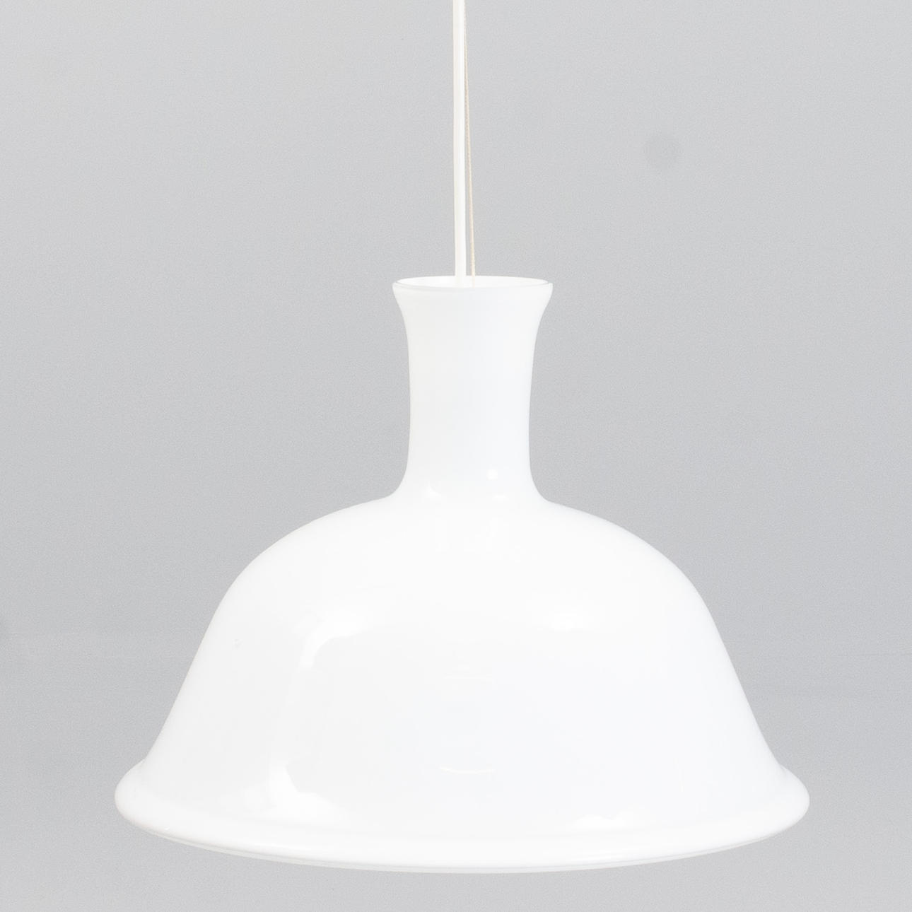 MICHAEL BANG. FOR HOLMEGAARD ceiling lamp. Denmark, 1970s.