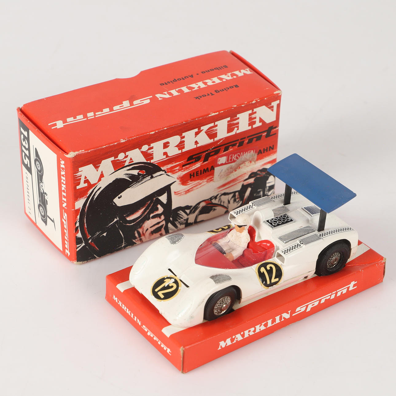RACE CAR, “Chaparral 2E”, Märklin Sprint, Germany.
