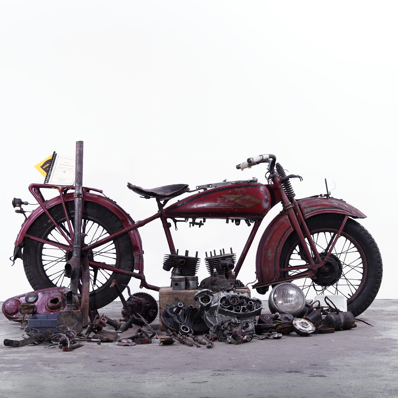 HARLEY-DAVIDSON, modell 29D, 1929, USA.