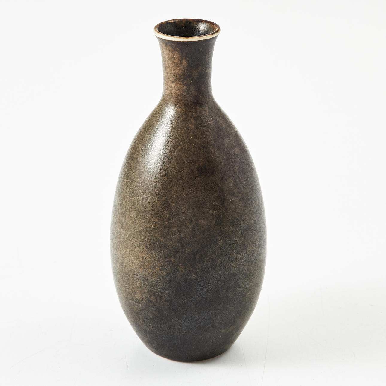 ERICH & INGRID TRILLER. Vase, glazed stoneware, signed.