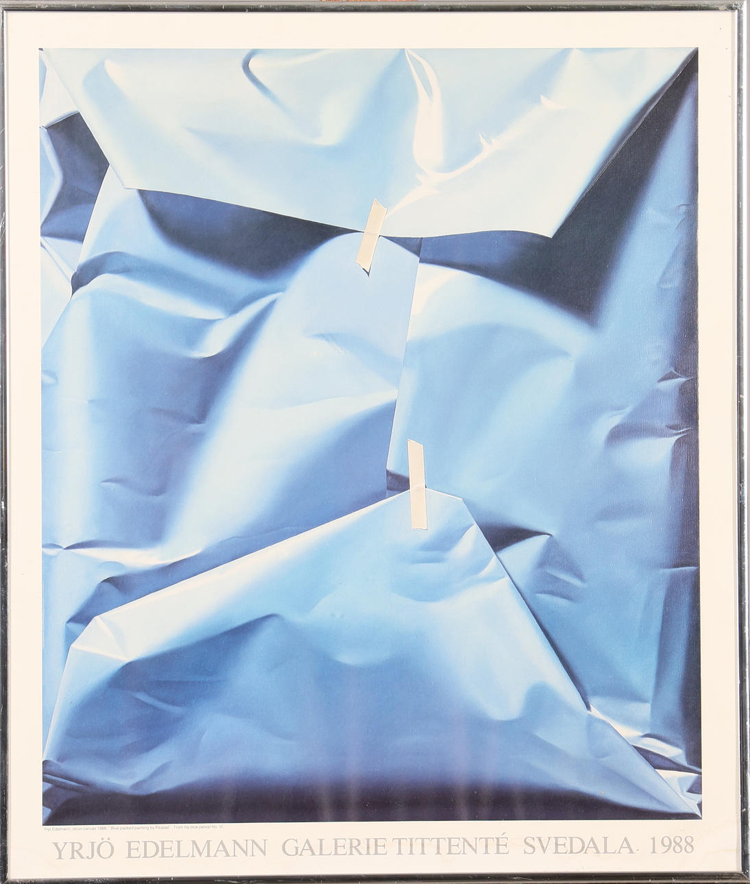 EXHIBITION POSTER, Yrjö Edelmann.