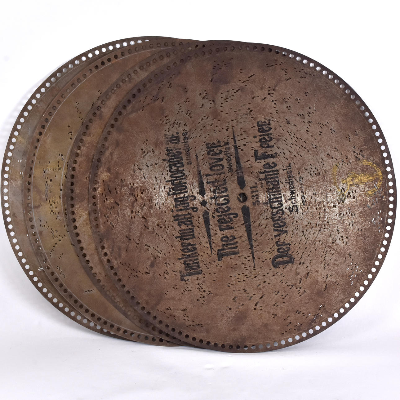 SPELDOSE DISCS, 4 pcs, sheet.