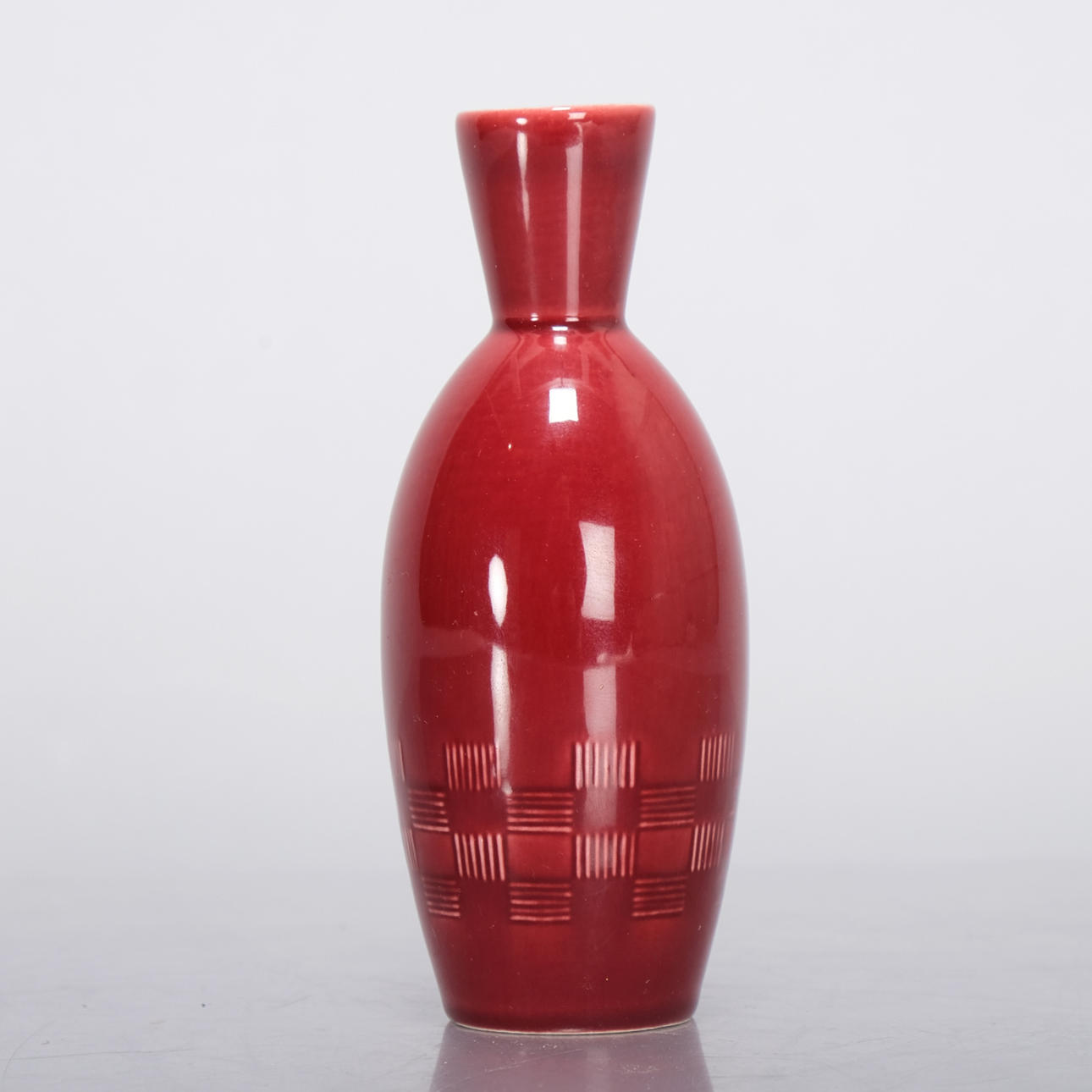 A vase, Rörstrand, numbered 163, ceramic, stoneware.