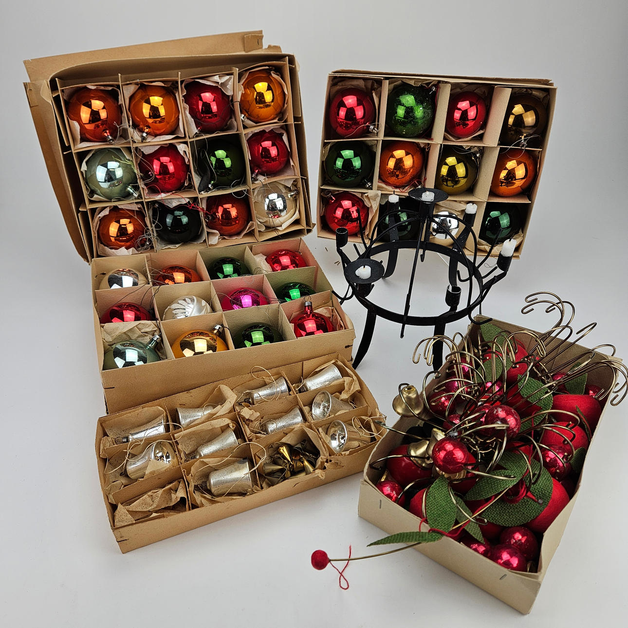 CHRISTMAS ITEMS, 20th century.