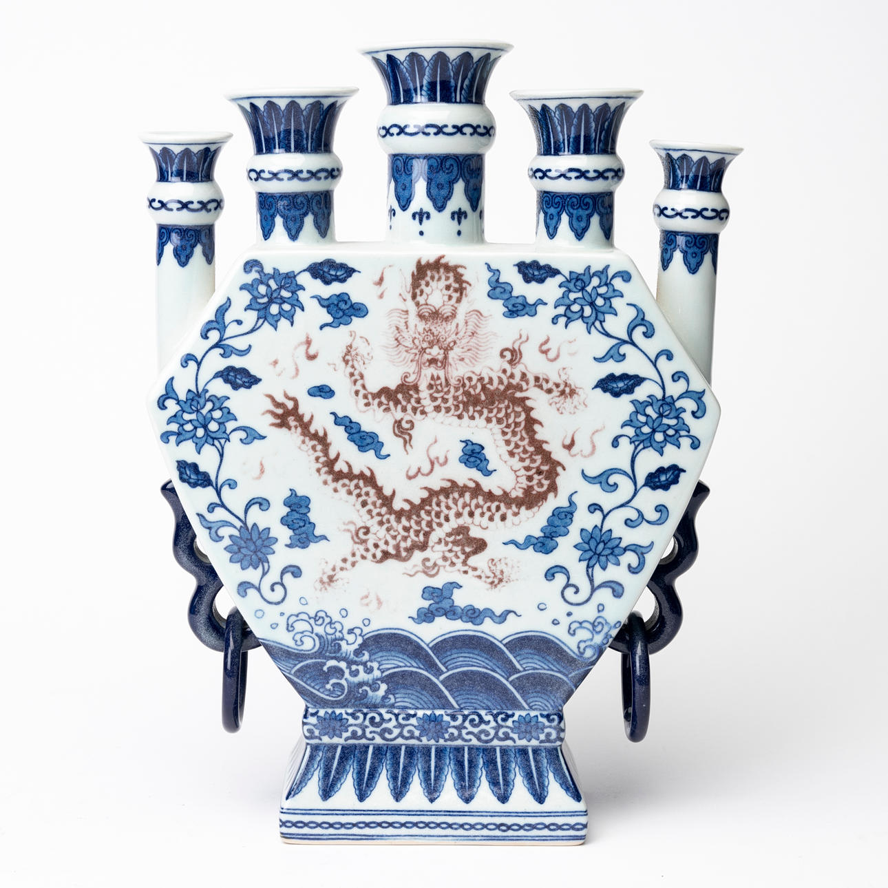 TULPANVAS, Kina, porslin, samtida.