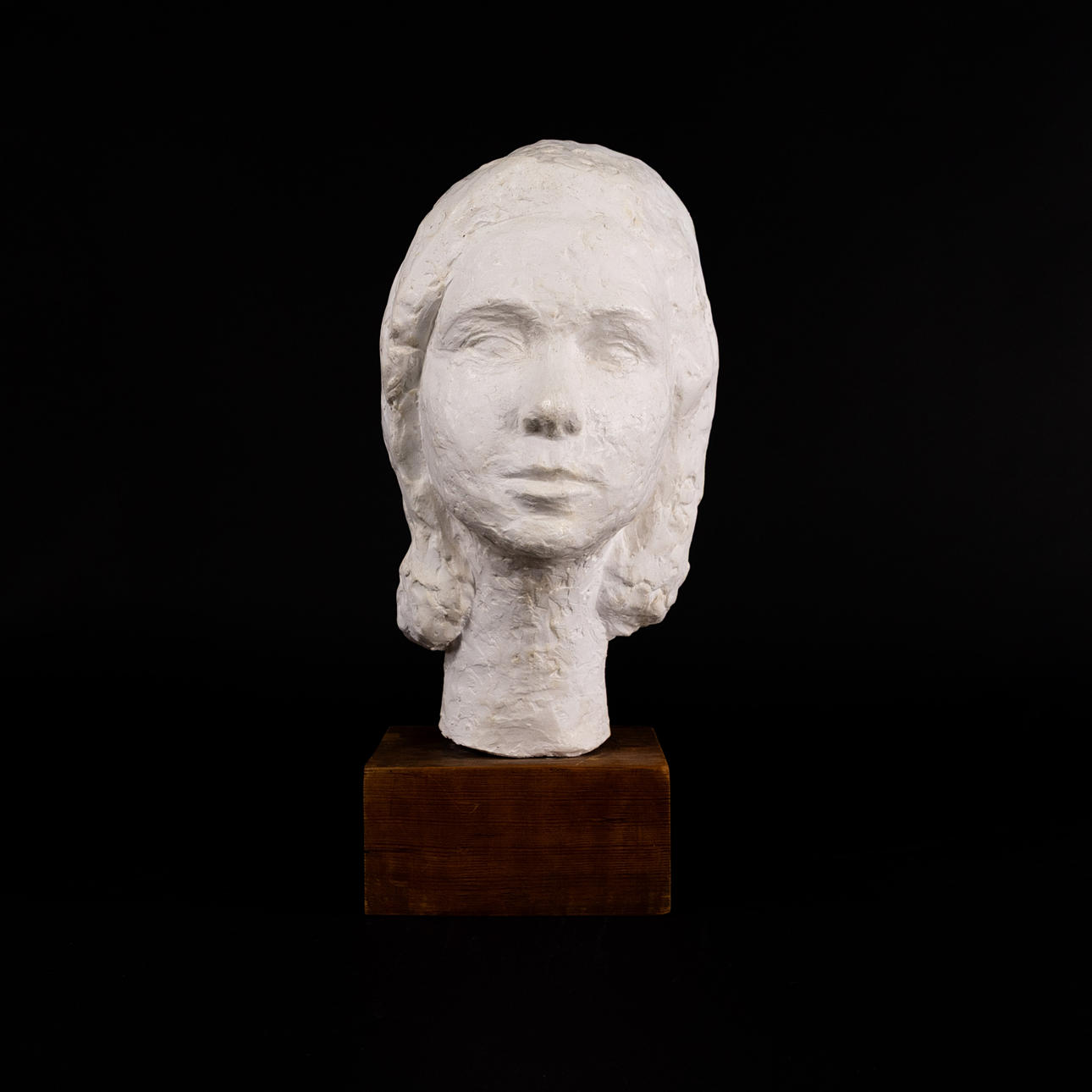 BUST, plaster, height 46 cm.