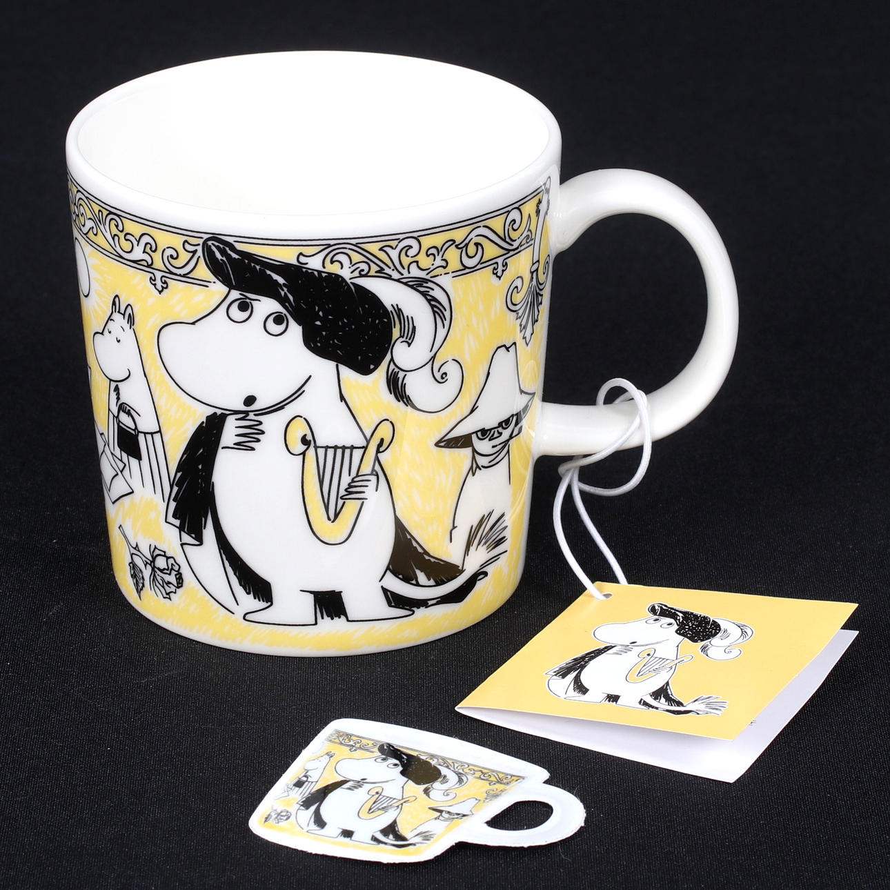 MUMINMUGG, porslin, "Opera", Arabia, Finland.