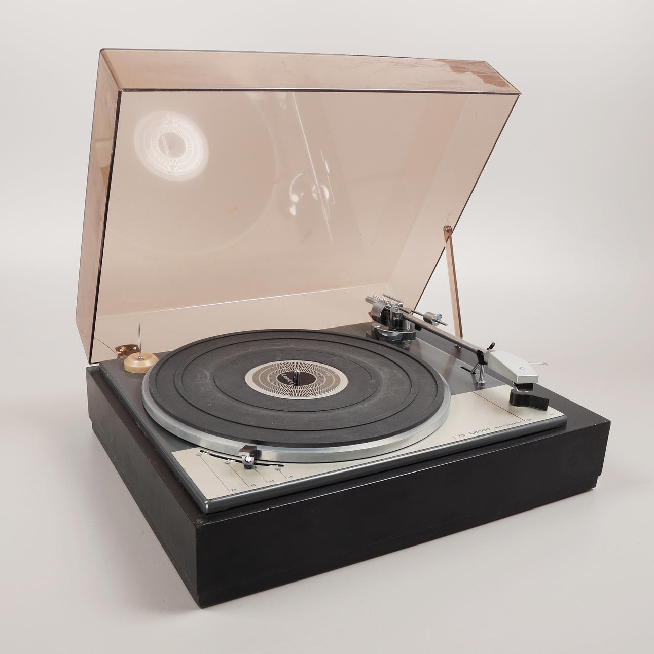 Lenco L75 turntable, 1970s.