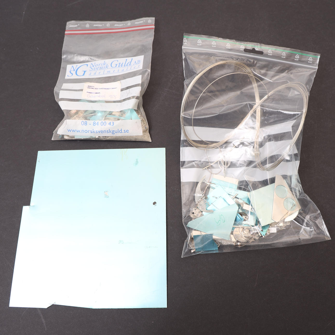 LOT OF SILVER OBJECTS, sterling silver, 1168gram.