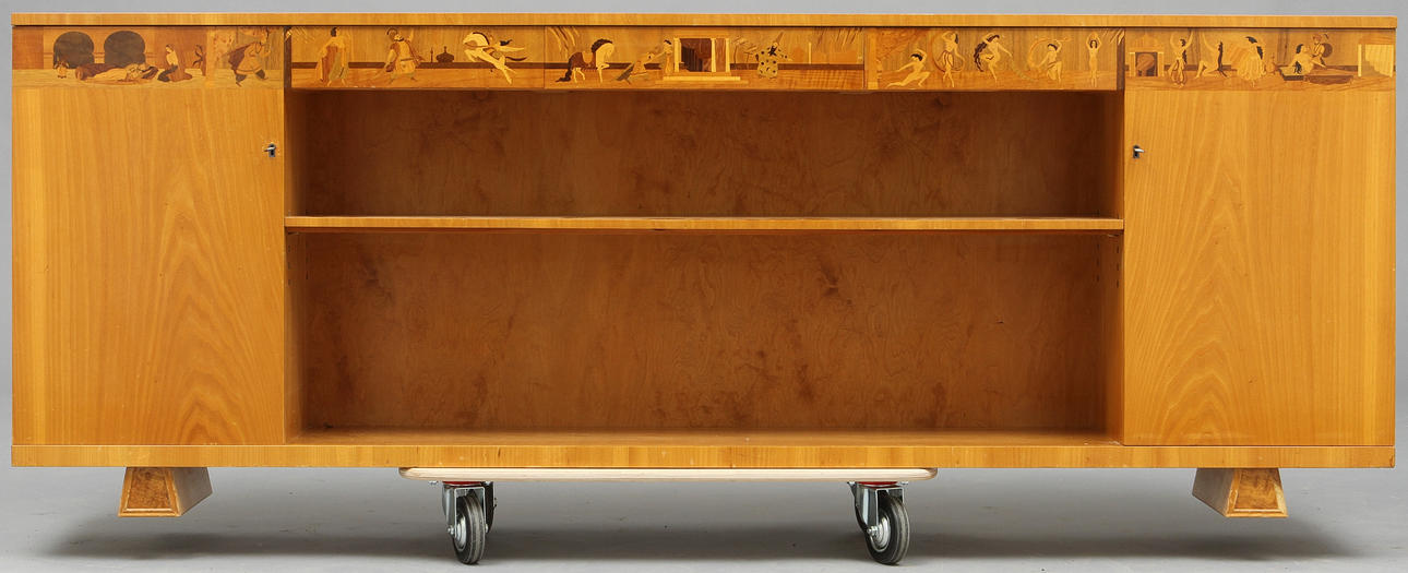 SIDEBOARD, möjligen Mjölby Intarsia.