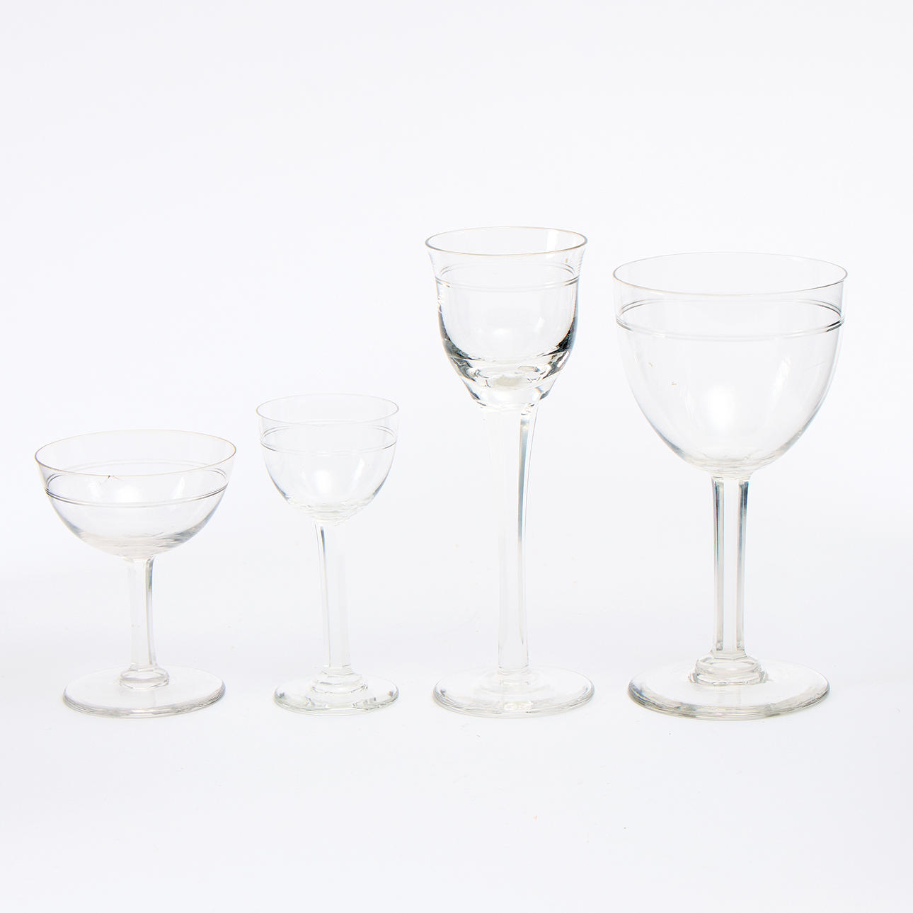 SERVIS 48 pieces “Piper” Skruf second half of the 20th century.