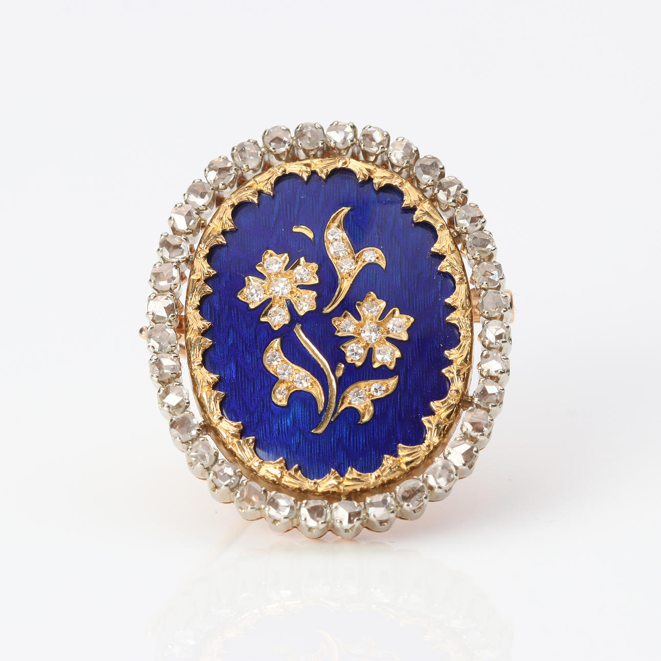 GULDBROSCH/HÄNGE 18K, 15,5 g.