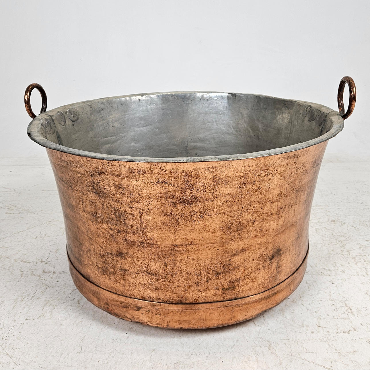 A 19th century copper base.