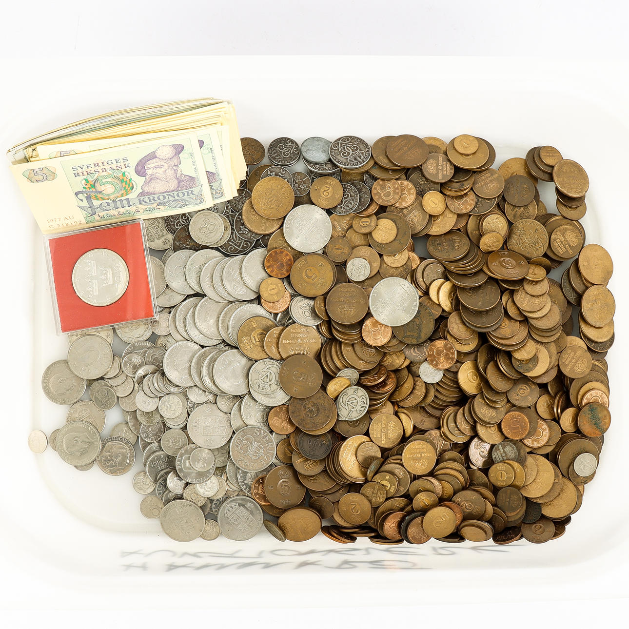 COINS AND BANKNOTES Sweden.