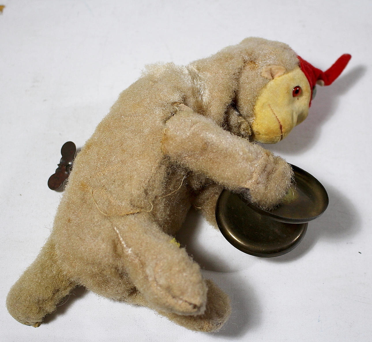 TOY, vintage, monkey with cymbals.