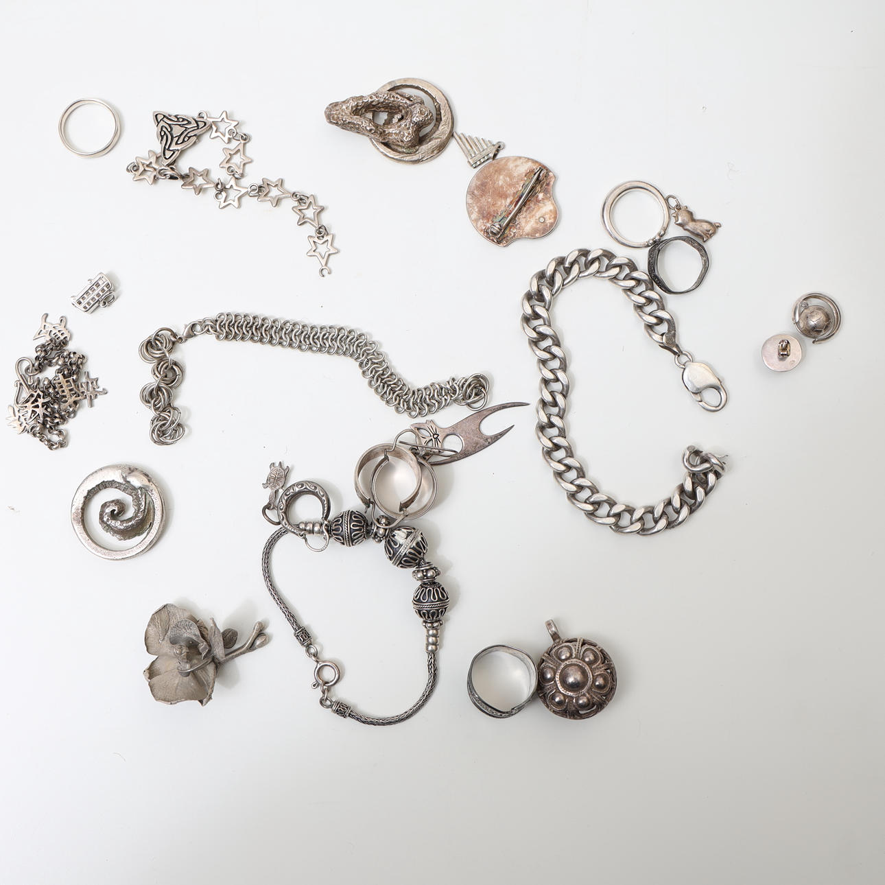 PARTI SILVERSMYCKEN.