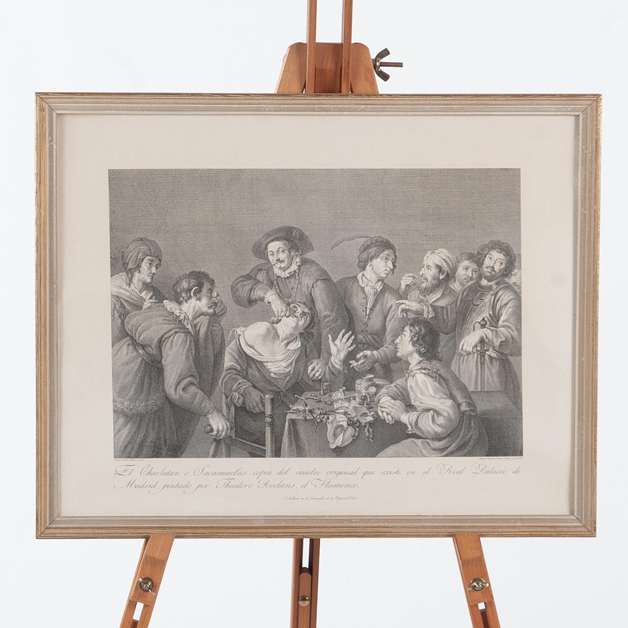 OIDENTIFIERAD KONSTNÄR. Kopparstick, 1800-tal.