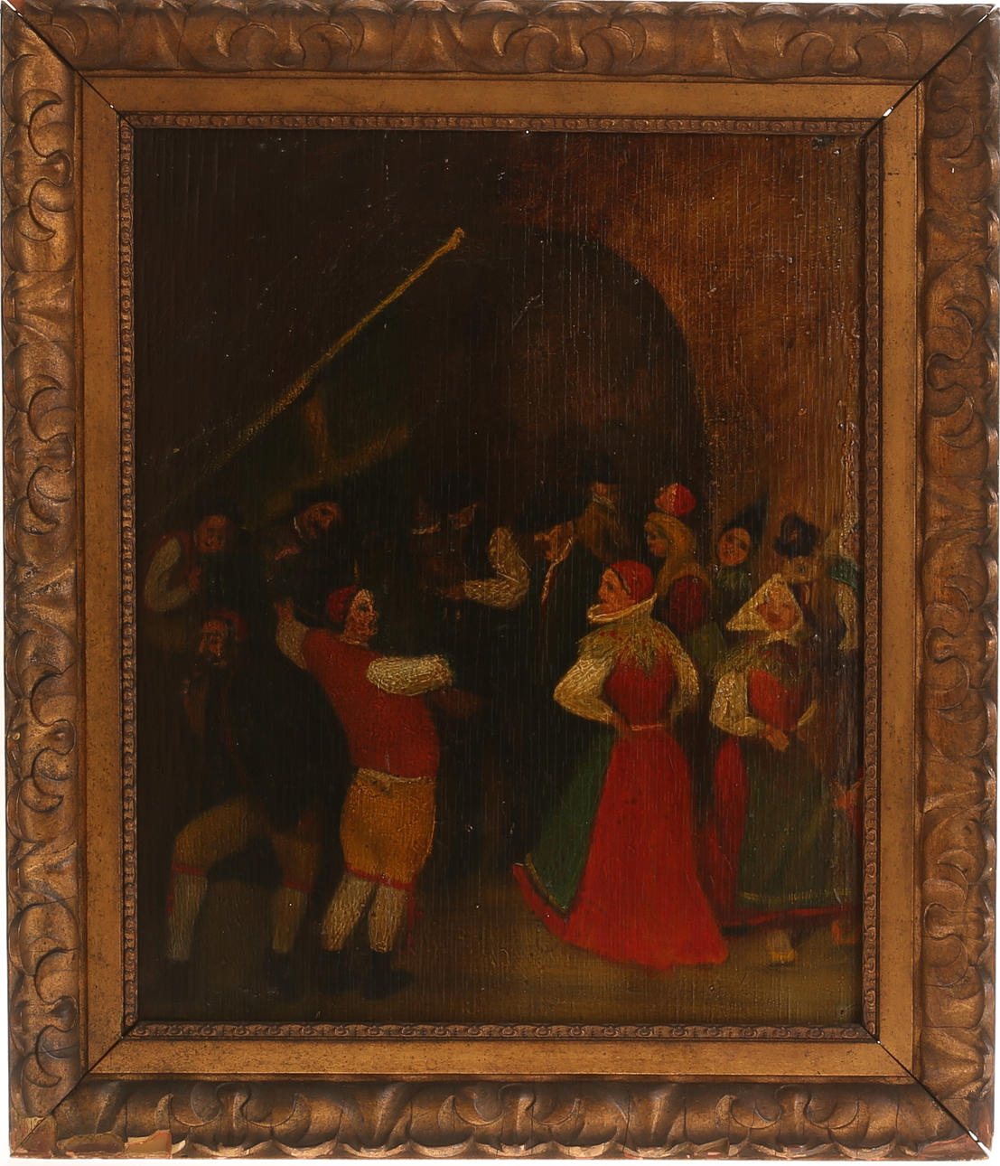 UNKNOWN, ARTIST, oil on panel.