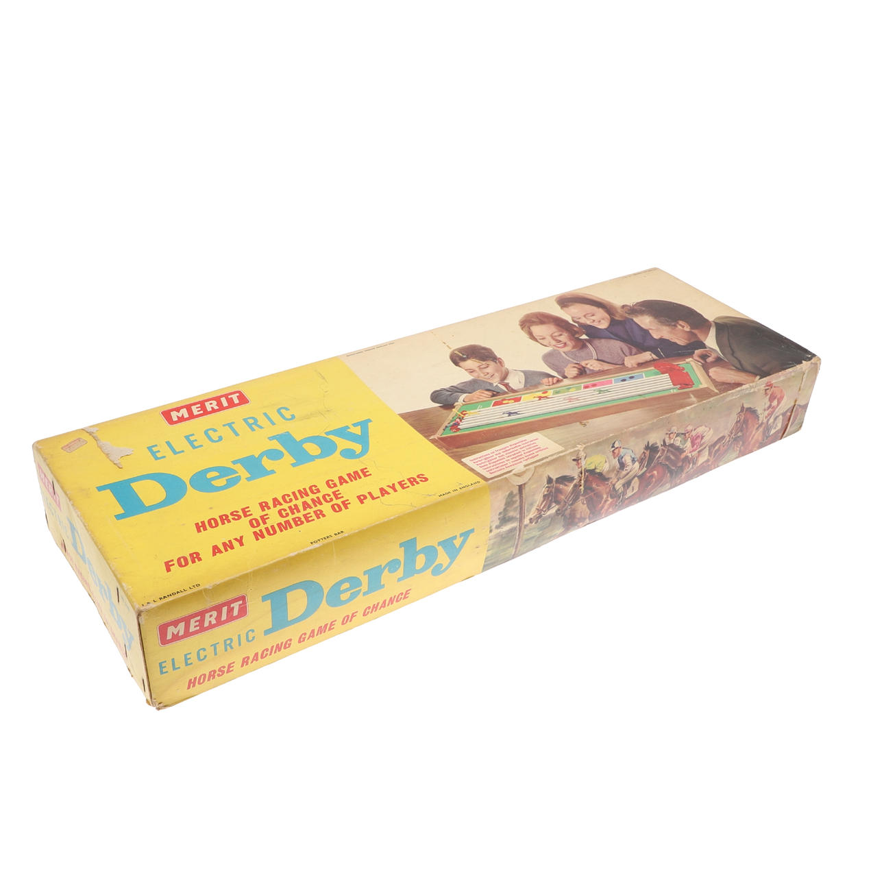 MERIT ELECTRIC DERBY RACING GAME.