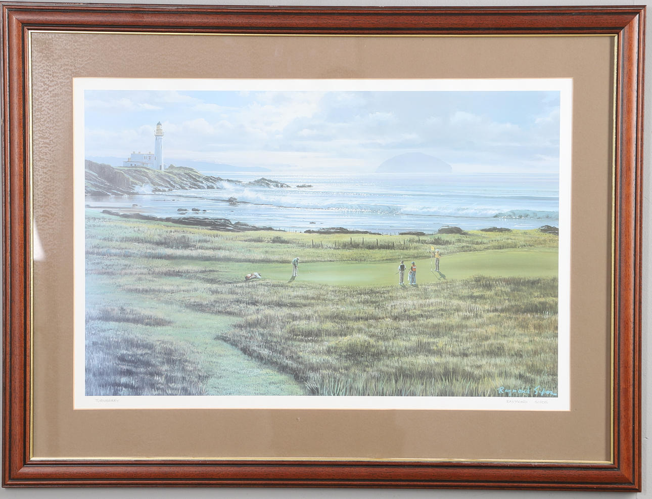 AFTER RAYMOND SIPOS (B. 1938). 'TURNBERRY'.