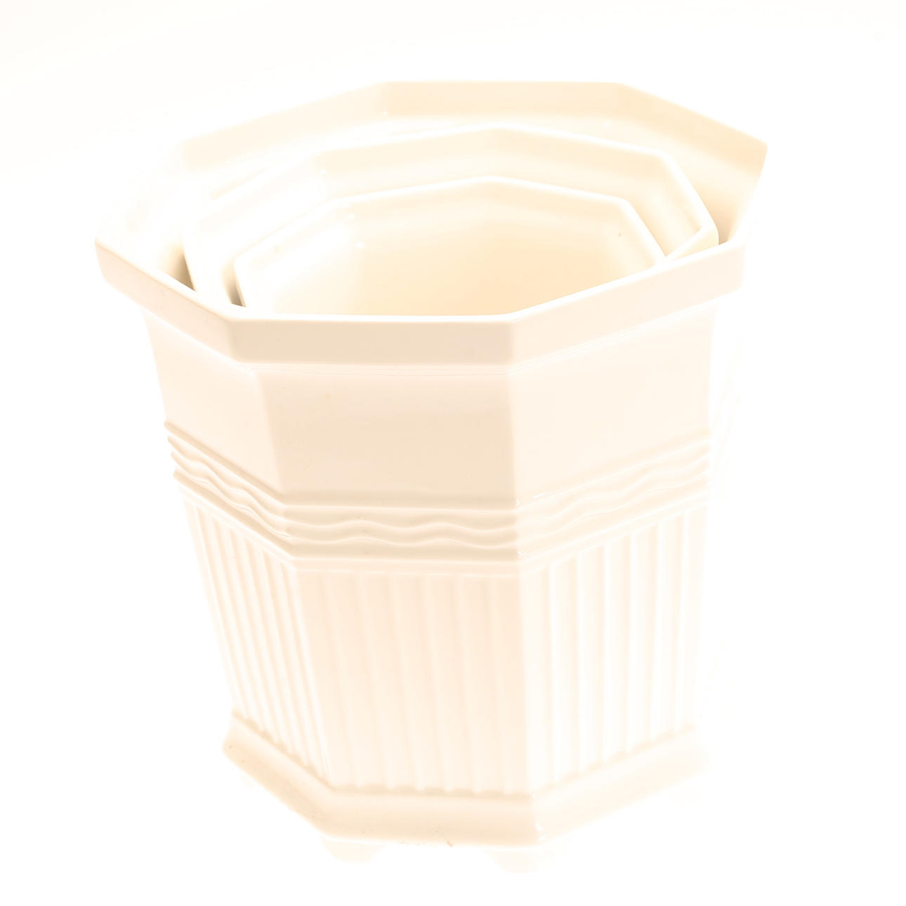 OUTER LINING, 3 pieces, porcelain, Waldemarsudde, Gustavsberg.