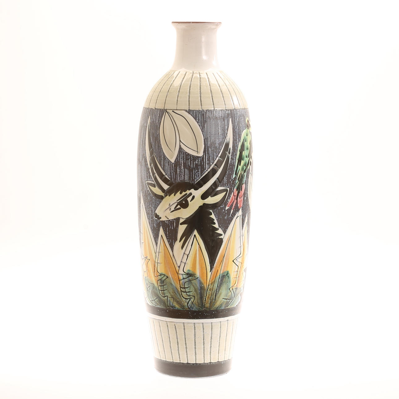 Floor vase, ceramic, Nila Alingsås.